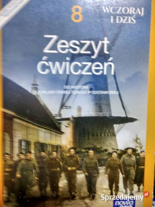 Wczoraj i dziś 8 ćwiczenia Nowa era antykwariat Warszawa sprzedam