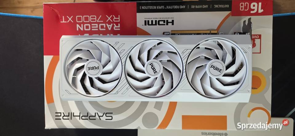 Saphire RX 7800 XT 16GB mocna karta do gier Jastrzębie-Zdrój