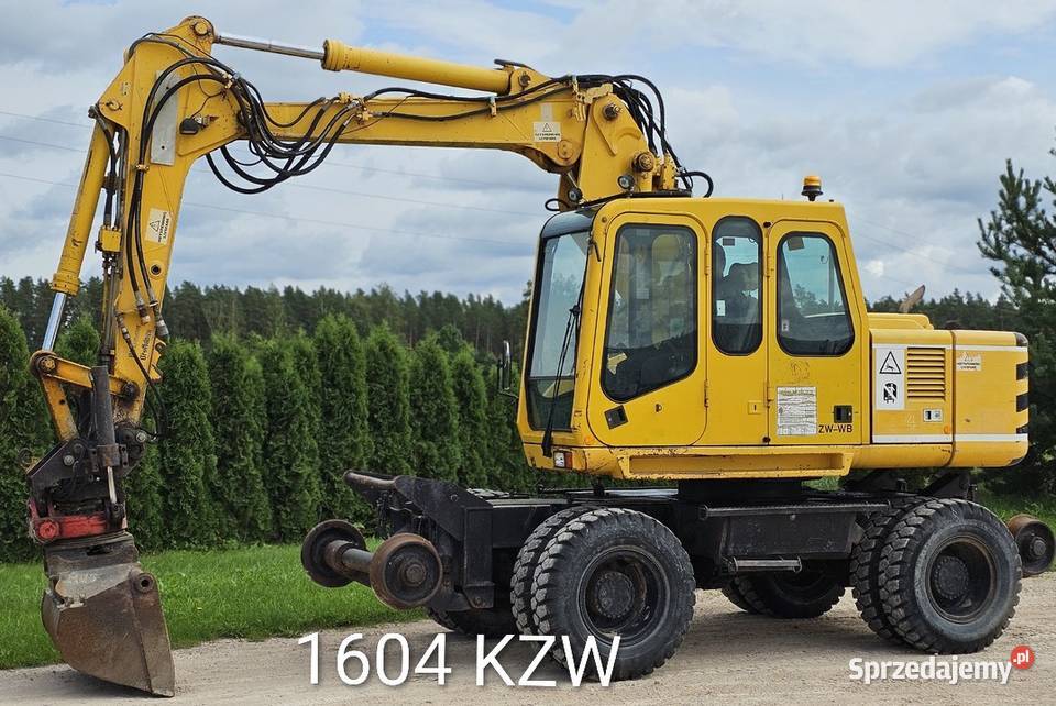 Atlas 1604 KZW części silnik hydraulika wysyłka Koparki