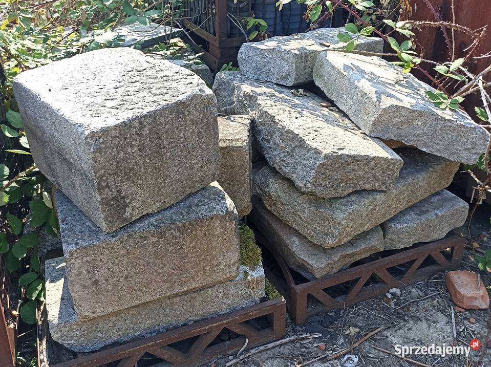 Kostka granitowa krawężniki bloczki Pozostałe Szczecin