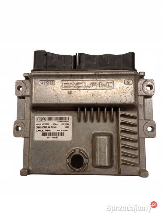 STEROWNIK SILNIKA 20 HDI 122 PROACE VIVARO C Motoryzacja