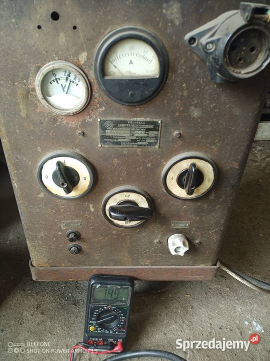 Polski Prostownik zabytkowy 6v12v18v24v