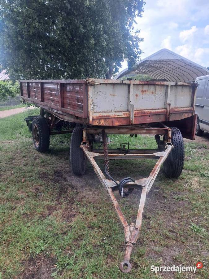 Przyczepa d47 nieuszkodzony lubelskie Klonownica Mała