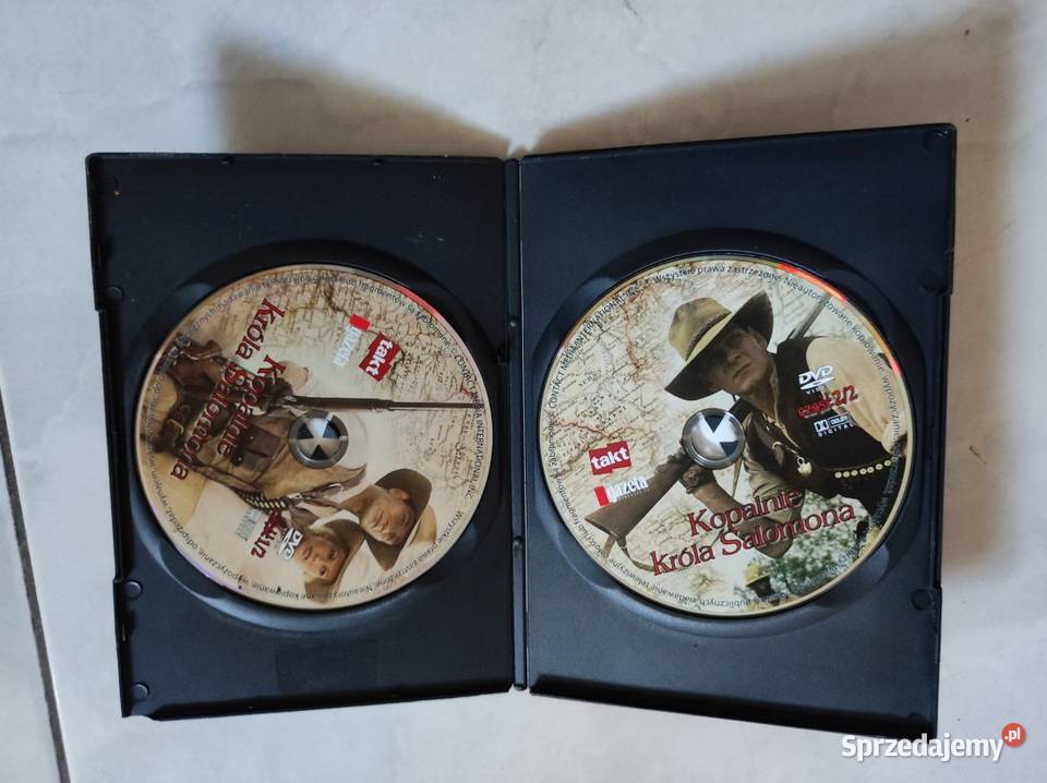 Kopalnie króla Salomona Część 12 komplet 2DVD świętokrzyskie Kielce sprzedam