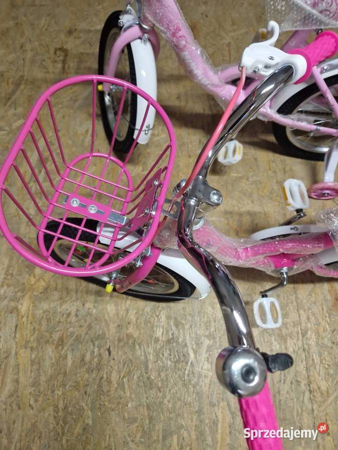 Rower dziecięcy 16 różowy Motylek YIBEIGI 4 Głogowa
