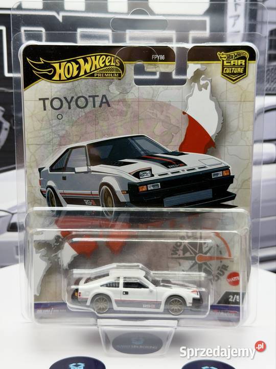 ot Wheels Car Culture 82 Toyota Supra BOX 5 Wrocław