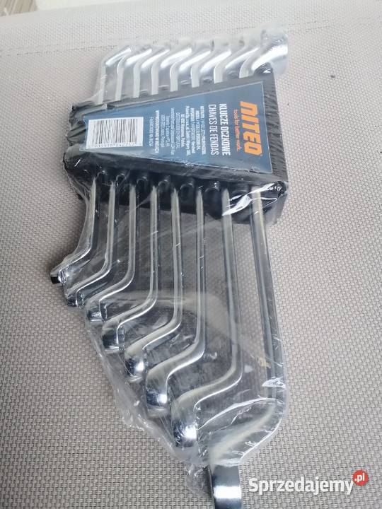 Zestaw kluczy oczkowych giętych kopytkowych 16 małopolskie Wieliczka