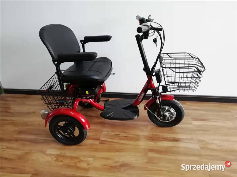 Skuter elektryczny seniorów i nie Warszawa