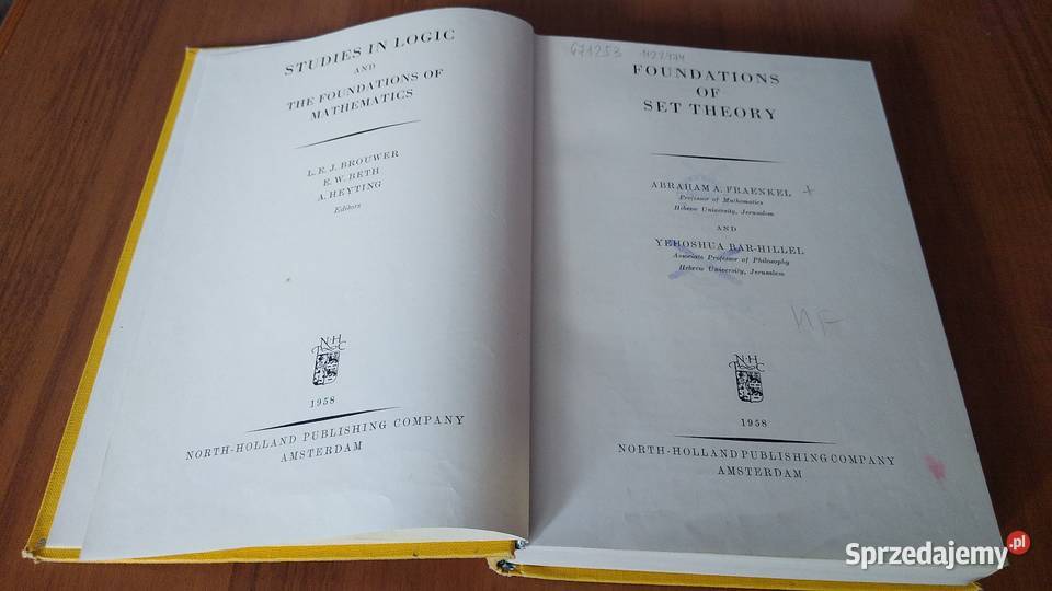 Foundations of set theory Abraham A Fraenkel and matematyka, statystyka Gdańsk