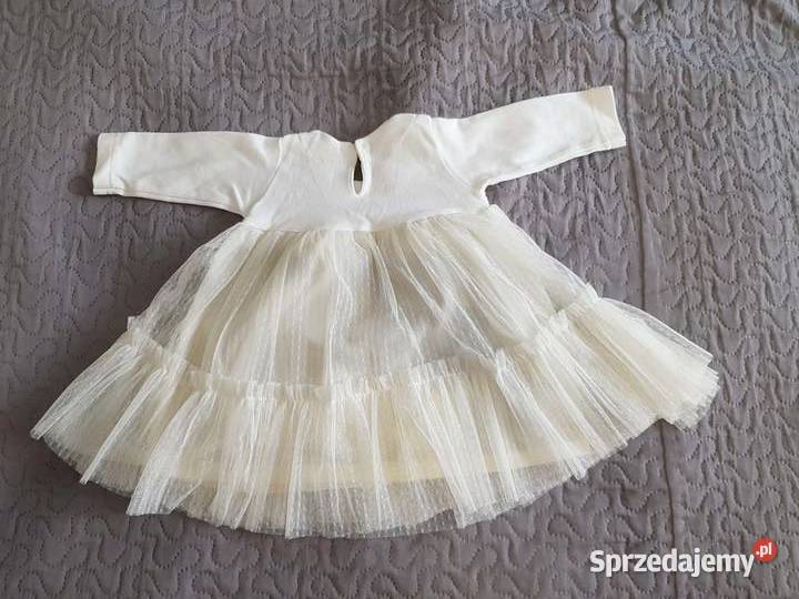 Sukienka do chrztu Rozmiar 62 Żołynia