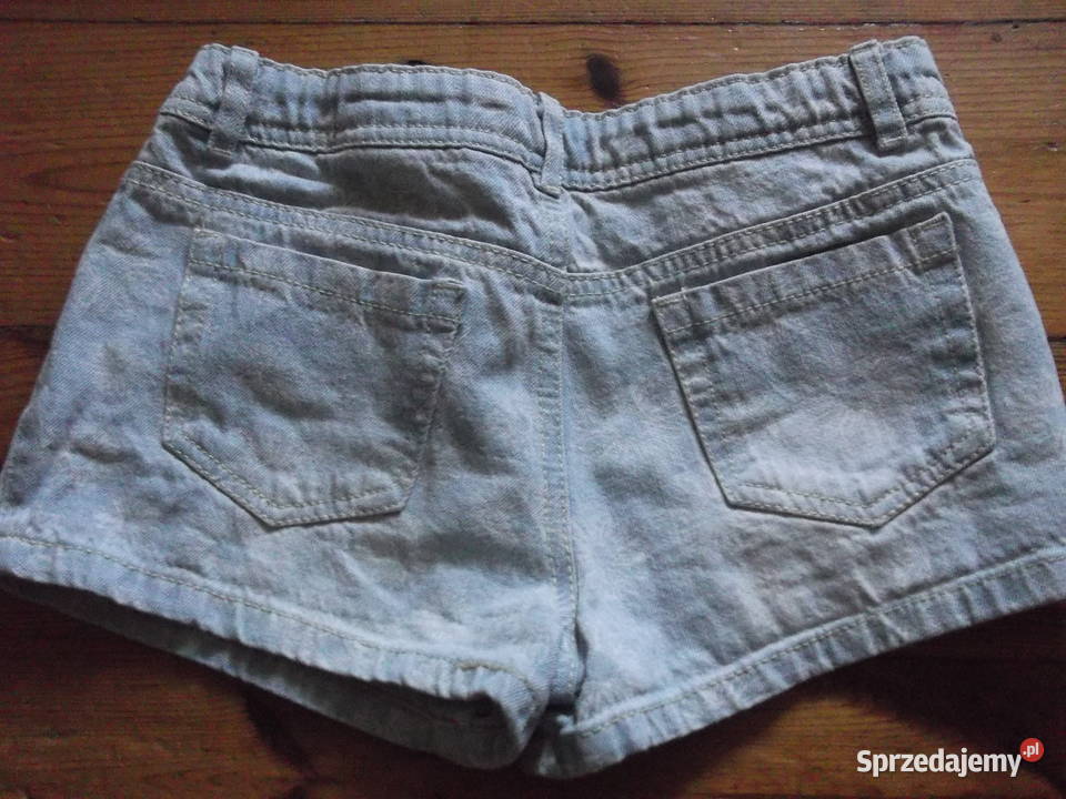 Dżinsowe spodenki rozmiar 140 Legnica