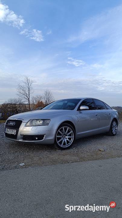 Audi A6 C6 30 TDI Quattro dociągikey less ESP małopolskie Zakopane