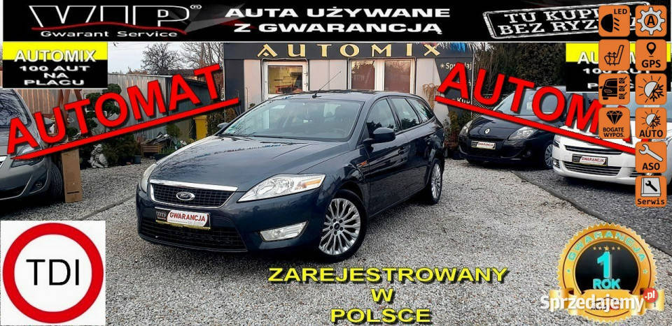 Ford Mondeo SPRZEDANY 20 140AUTOMAT Udok 4/5 dolnośląskie Świdnica sprzedam
