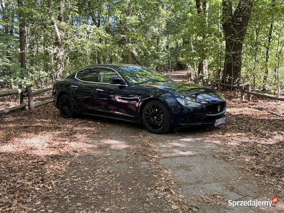 Maserati Chibli 2015r Rok produkcji 2015 mazowieckie Warszawa