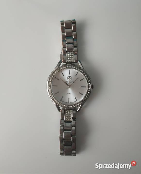 Zegarek Damski ozdobiony kryształami cyrkoniami mazowieckie Warszawa sprzedam