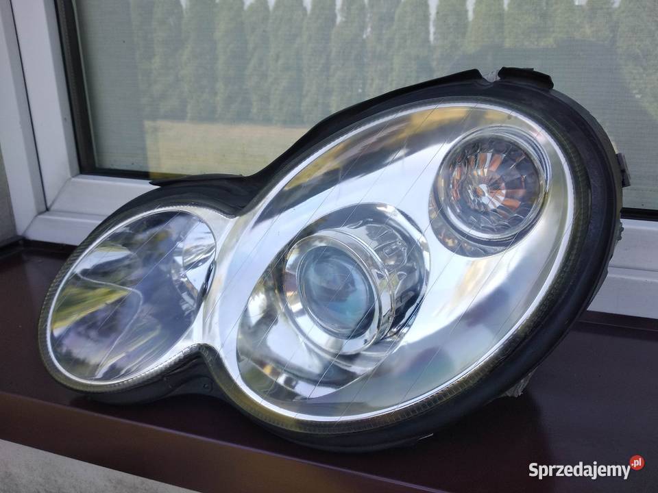 Mercedes C Sport Coupe lampy przednie reflektory Sieradz