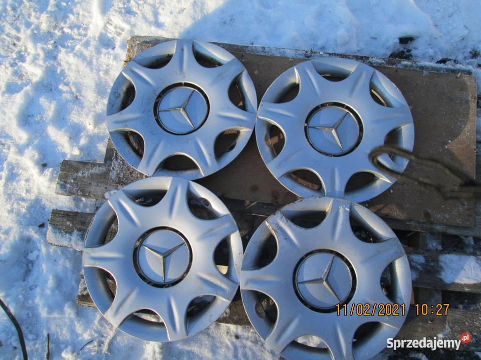 Kołpaki 15 Mercedes Benz 4 sztuki lubuskie Dobiegniew