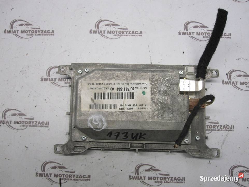 PEUGEOT 508 I SW 11r wyświetlacz ekran