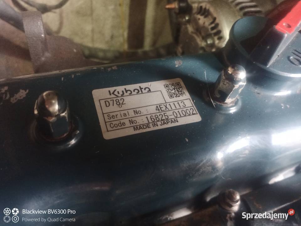 Kubota silnik d782 Pozostałe Wielowieś