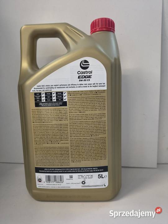 Castrol EDGE 5W30 C3 5L ACEA C3 API SNCF MB Łódź