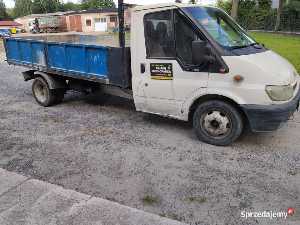 Ford Transit 24 TDCi bliźniak wywrotkaPęknięta uszkodzony łódzkie Zgierz