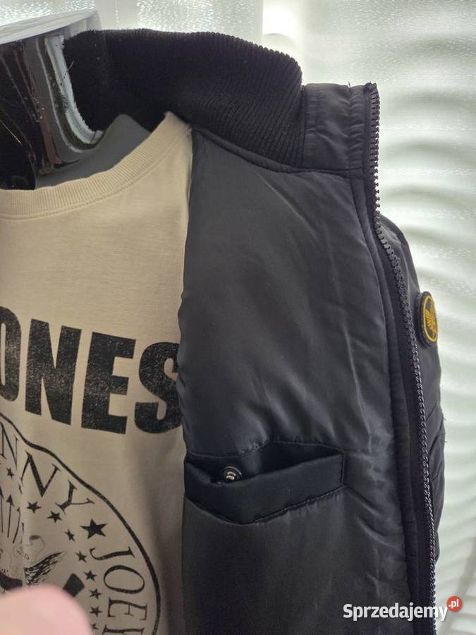 AVIREX Flyers kurtka Lotnicza Pilot Bomber czarny łódzkie Łask