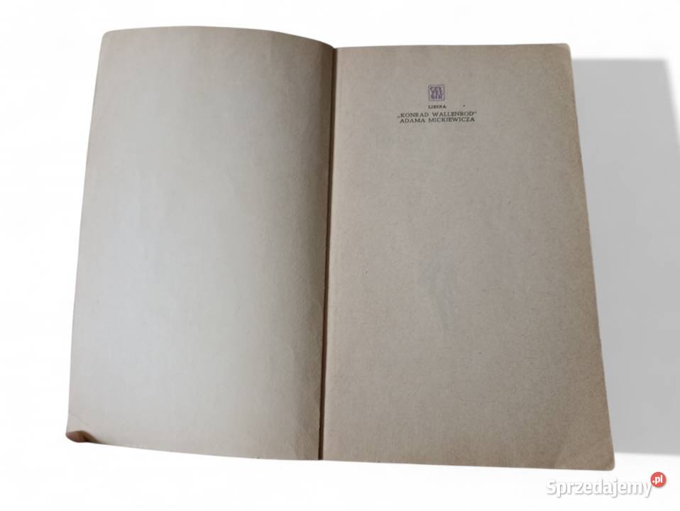 Zdzisław Libera Konrad Wallenrod Adama małopolskie Kraków