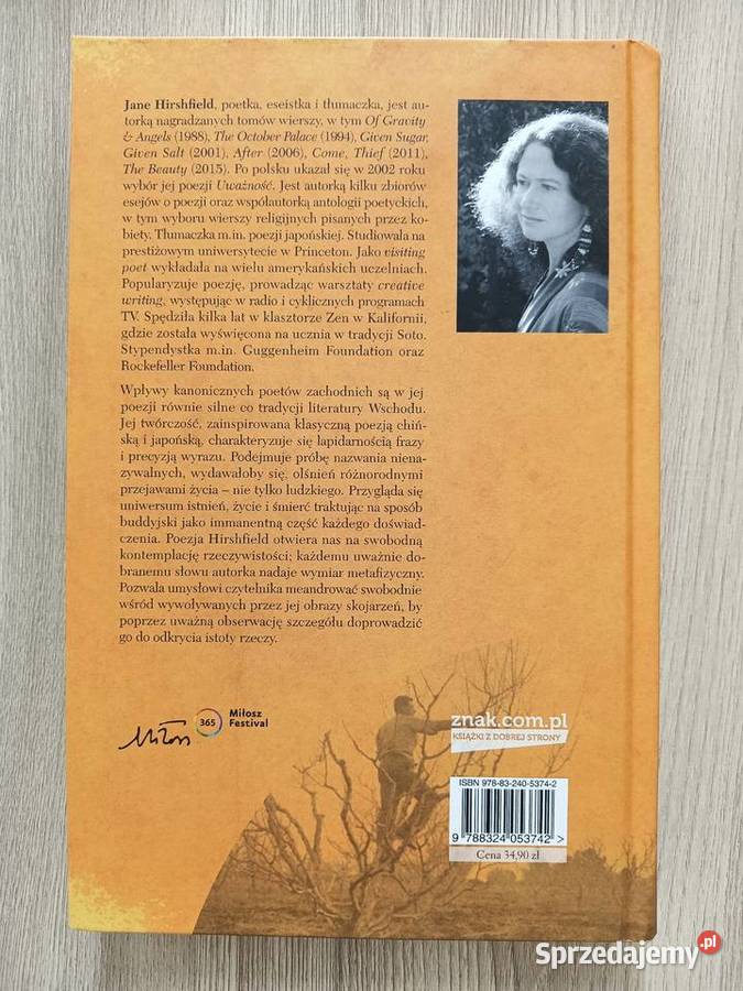 Słodycz jabłek słodycz fig Wiersze wybrane Jane Kraków