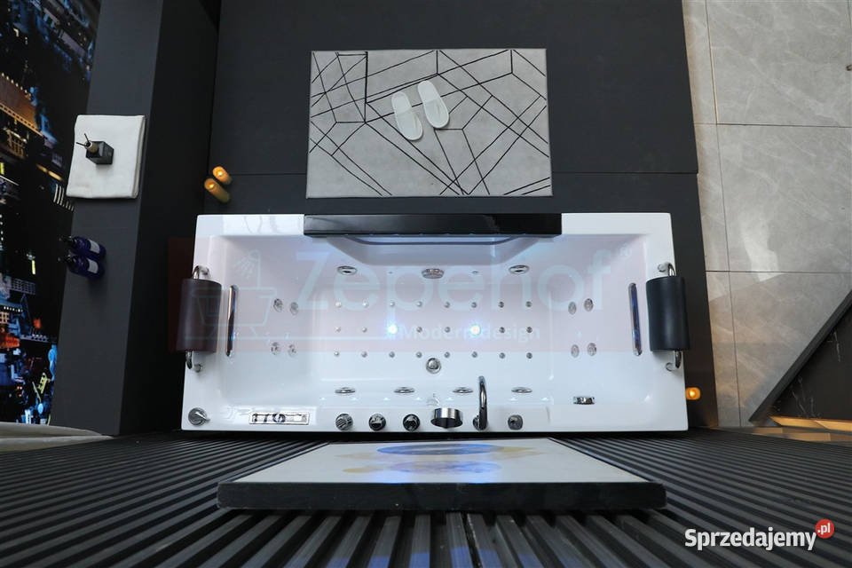 Wanna z hydromasażem BC638B prostokątna