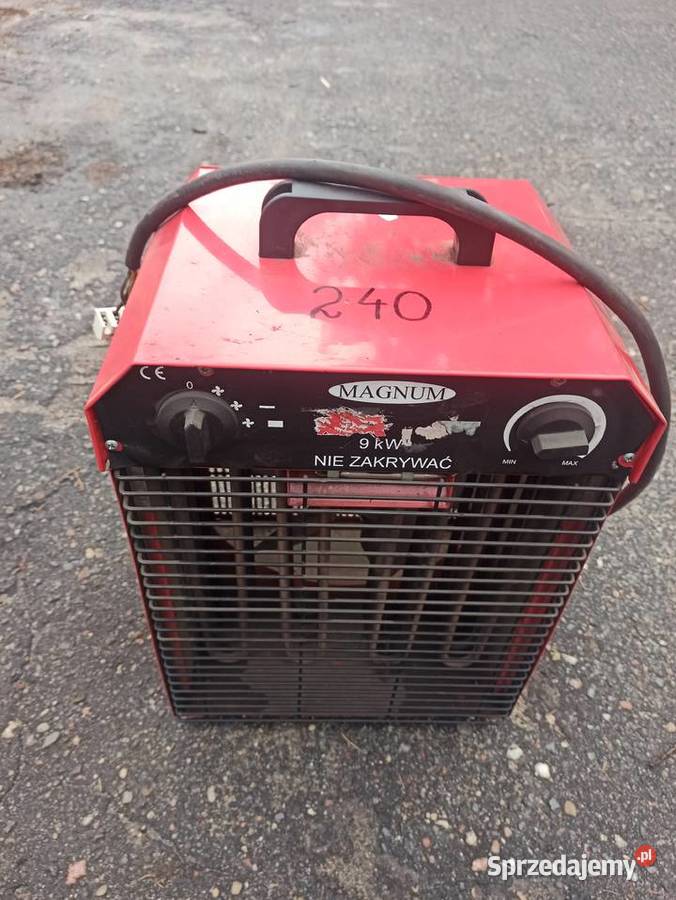 Elektryczna nagrzewnica powietrza MAGNUM Skierniewice