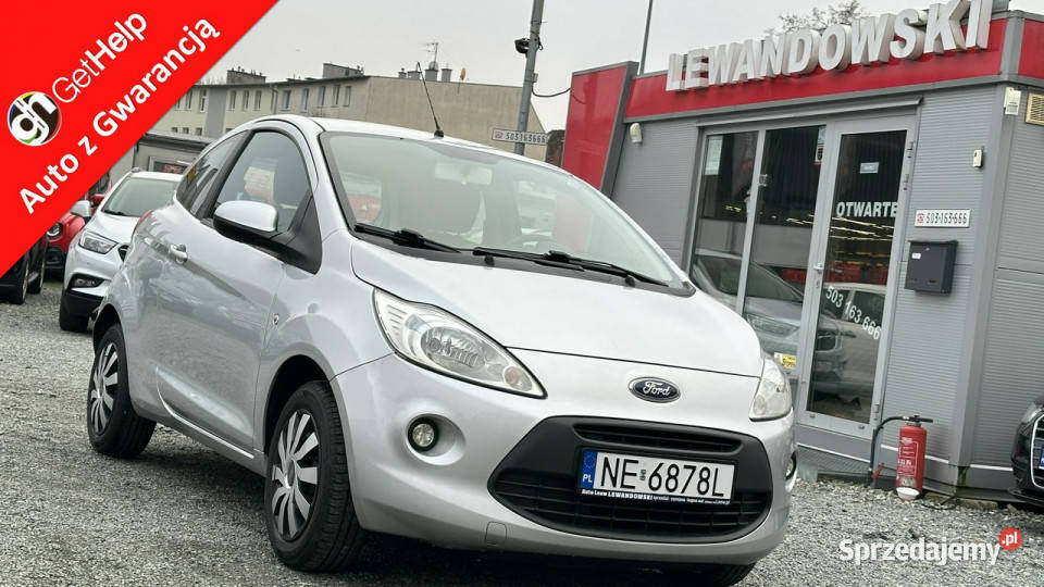 Ford KA Benzyna Salon Polska Zarejestrowany 1242cm3 Elbląg sprzedam