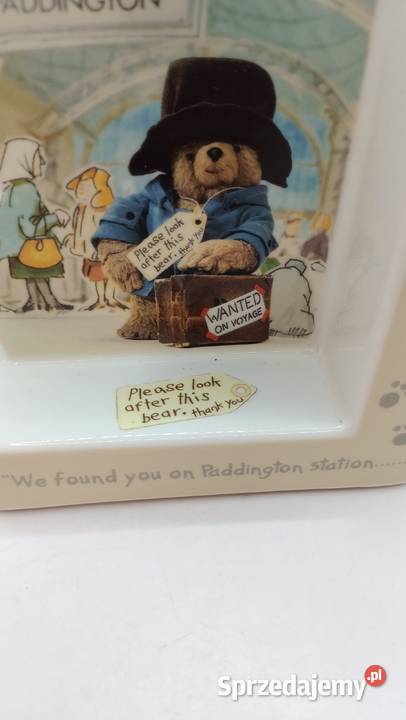 Miś Paddington rzadka podpórka do książek lubelskie Zamość