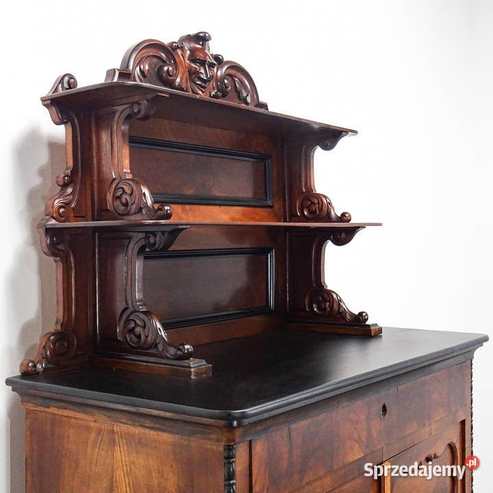 Antyk Komoda drewniana Kredens Francuski Orzech Komody Kalisz sprzedam