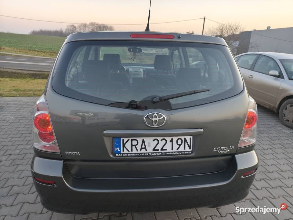 Toyota corolla Verso 18 lpg manualna Kraków