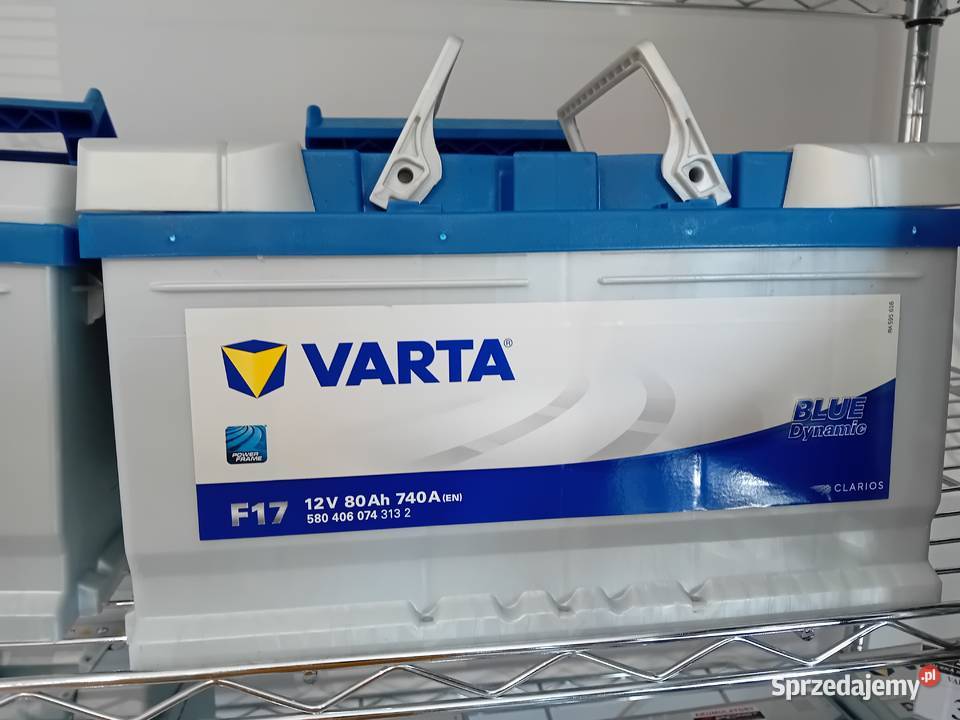 Akumulator VARTA Blue Dynamic F17 80Ah 740A EN