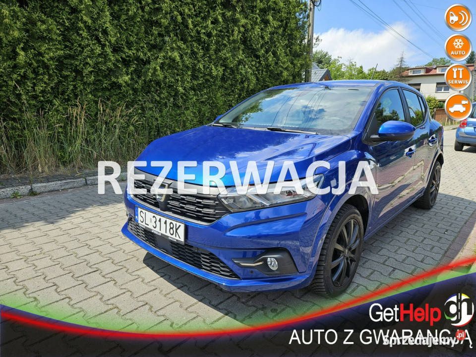 Dacia Sandero Gwarancja fabryczna Klimatronic klimatyzacja Ruda Śląska sprzedam