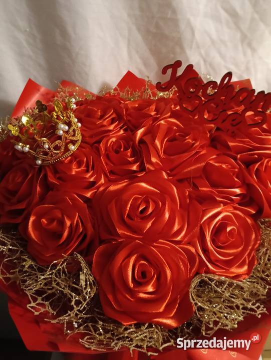 Bukiet że wstążki satynowej Radom sprzedam