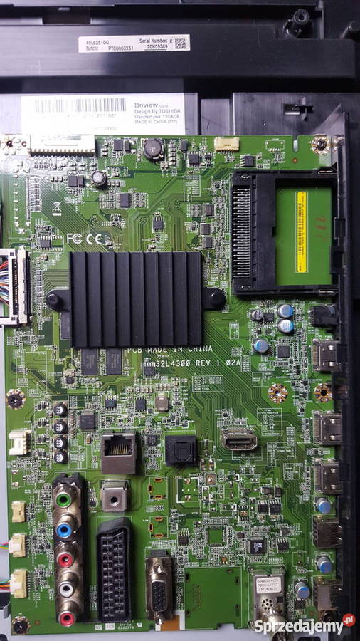 Toshiba 40L6351D zbita matryca Sosnowiec