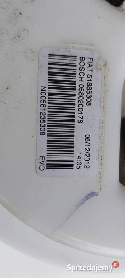 Pompa paliwa FIAT 500 L 14 51885308 Szczecin