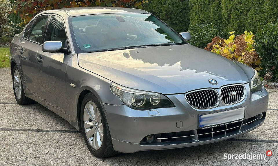 BMW 530 BMW E60 530i m54b30 231 Automat Komforty 231KM Wrocław