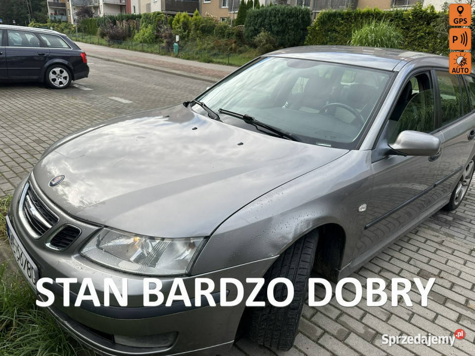 Saab 93 150 klimatronik parktronik pół skóry centralny zamek pomorskie Wejherowo sprzedam