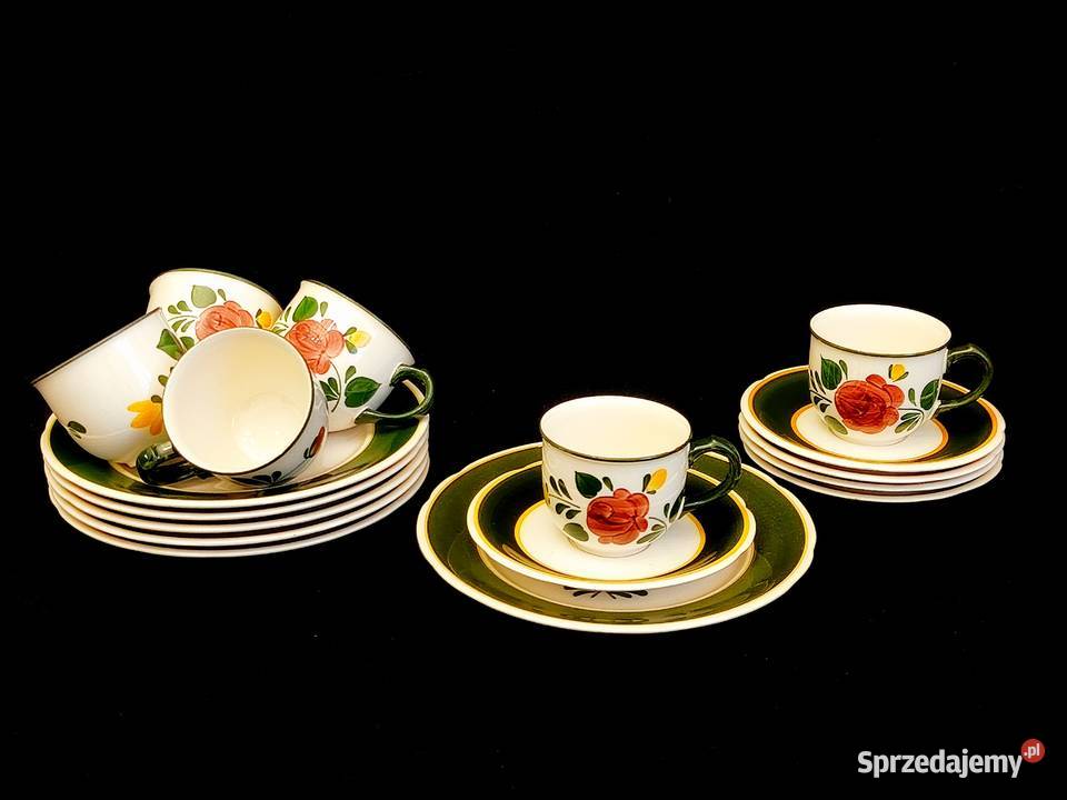 Zestaw kawowy Villeroy Boch Bauernblume lubelskie
