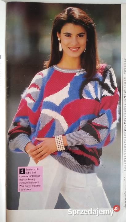 Modne Dzianiny Sandra 71991 Rok wydania 1991 Gdańsk