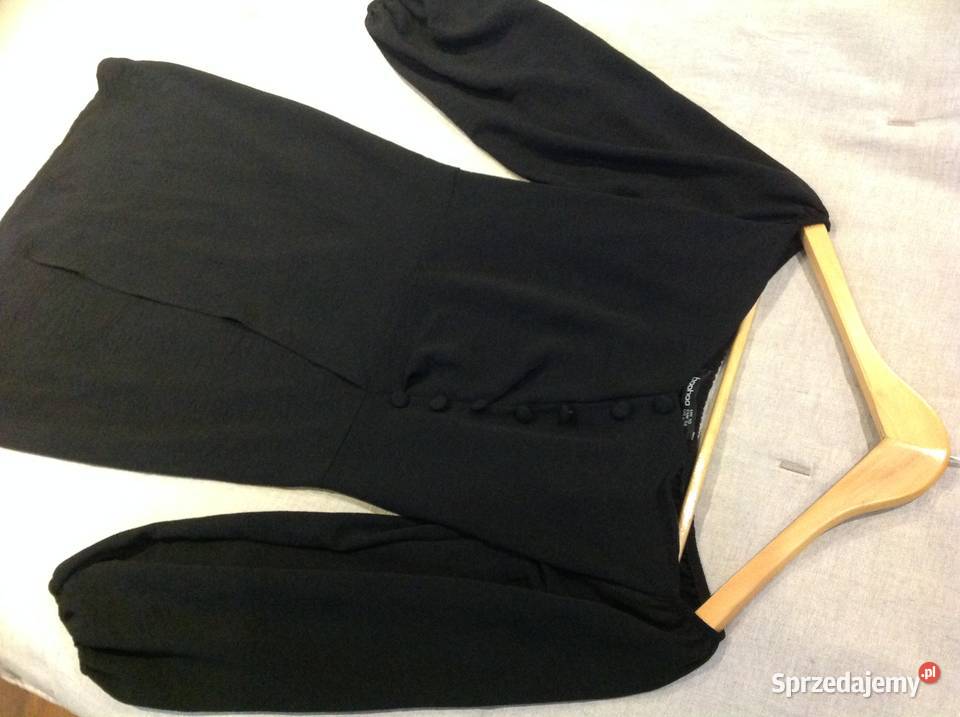 Czarna Sukienka Mini Damska BOOHOO S Nowa Moda i Styl lubuskie Nowa Sól