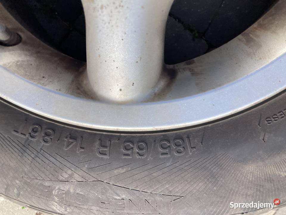Forda Felgi Aluminiowe Oponami rozmiar 185x65x14 Chorzów