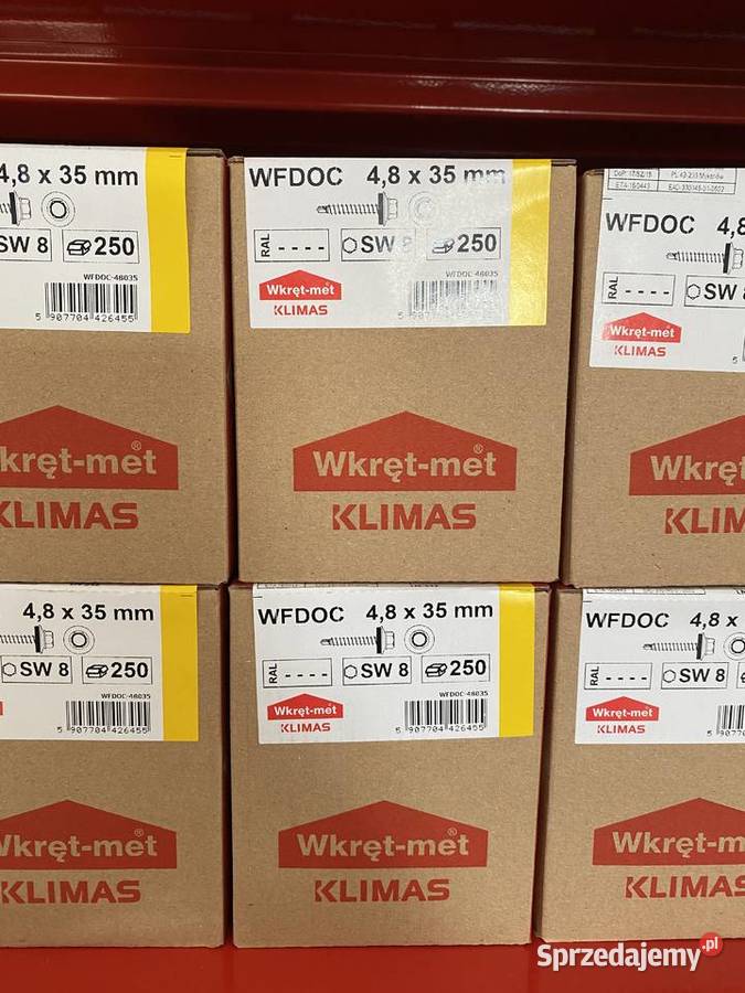 Wkrety farmery Do mocowania blach sprzedam