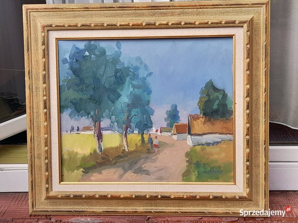 Axel Hamborn 18921987 cenny obraz olejny