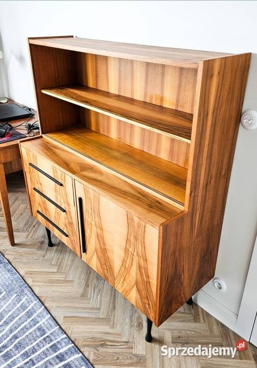 Witryna z PRL art deco vintage Warszawa sprzedam