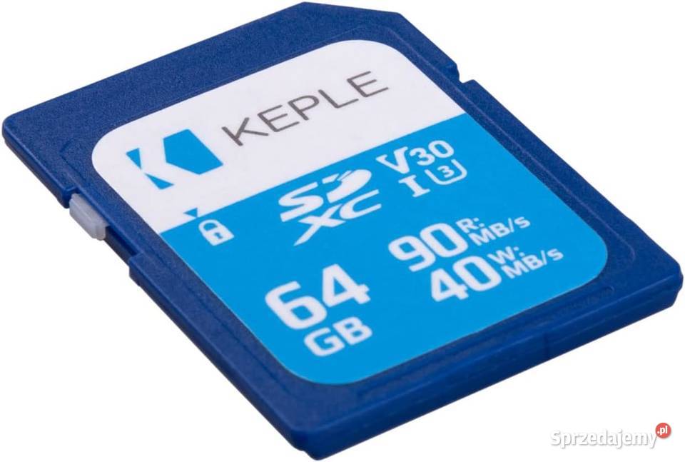 Karta pamięci SD Keple 64GB SDXC Nowa Fotografia i Optyka Wytrzyszczki