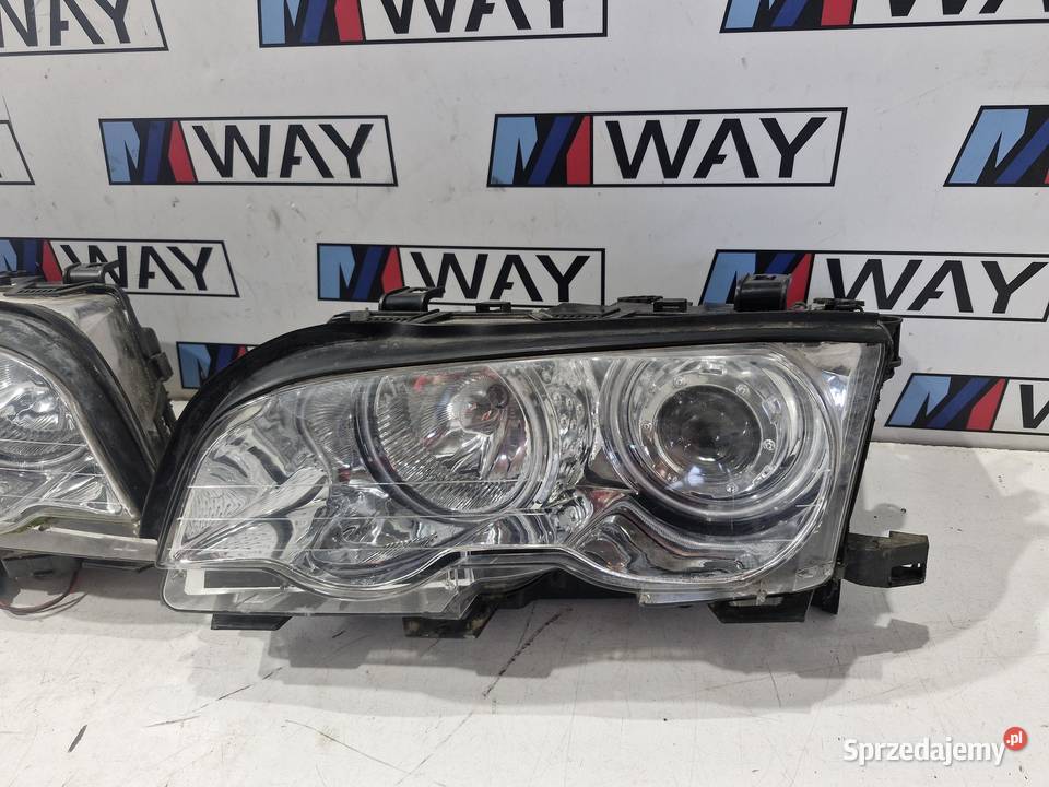 BMW E46 COUPE PRZEDLIFT LAMPY PRZÓD PRZEDNIE